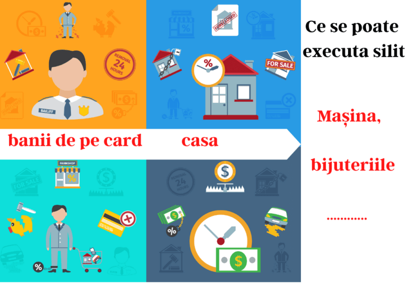Ce se poate executa silit la o executare silita
