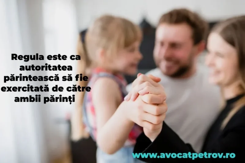 Custodia exclusiva comuna a copilului