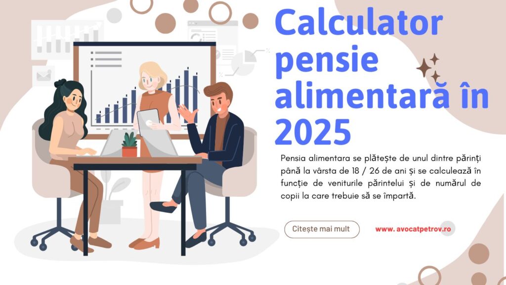 calculator pensie alimentara avocat constanta georgiana petrov