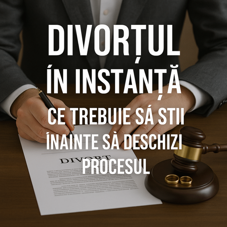 Divorțul în instanță – ce trebuie să știi înainte să deschizi procesul