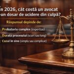 Cât costă un avocat pentru ucidere din culpă în 2026? exemple reale