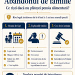 Abandonul de familie: ce riști dacă nu plătești pensia alimentară?
