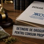 Renunțare la urmărirea penală pentru deținere de droguri pentru consum propriu?