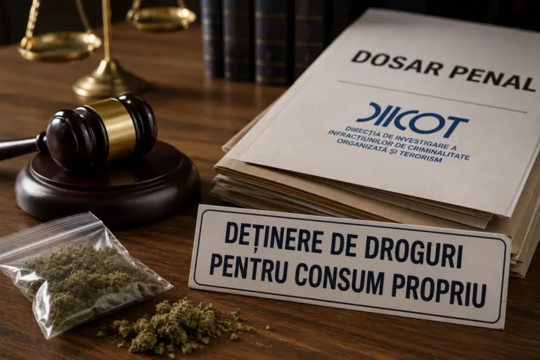 Renunțare la urmărirea penală pentru deținere de droguri pentru consum propriu?