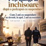 Poți ajunge la închisoare dacă ai primit pedeapsă cu suspendare la prima instanță?