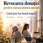 Revocarea donației pentru neexecutarea sarcinii. Când poți lua bunul înapoi?