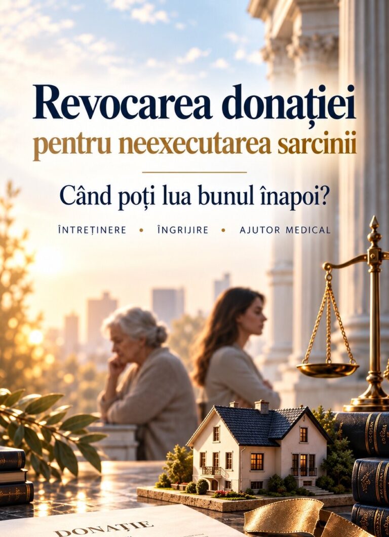 Revocarea donației pentru neexecutarea sarcinii. Când poți lua bunul înapoi?