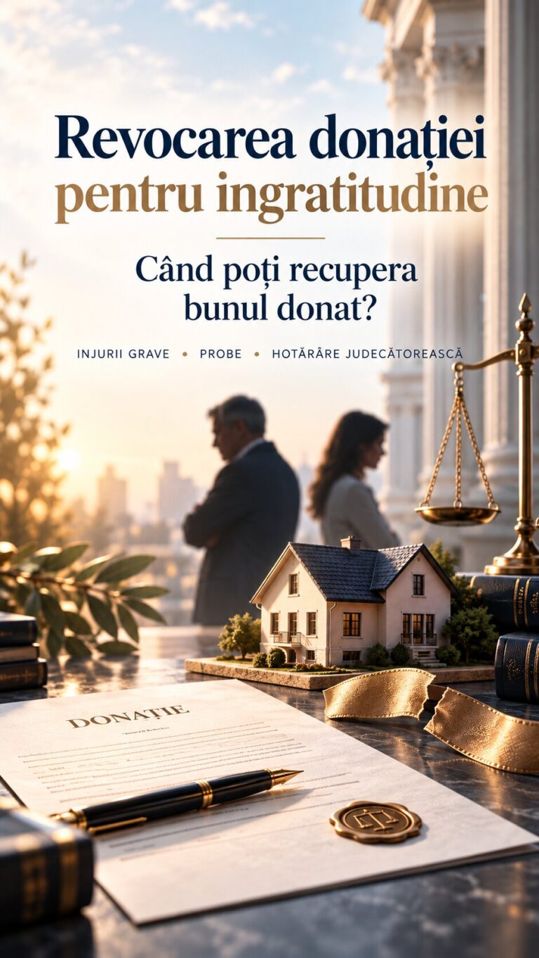 Pot să revoc o donație? Ce înseamnă ingratitudinea și când poți recupera bunul donat