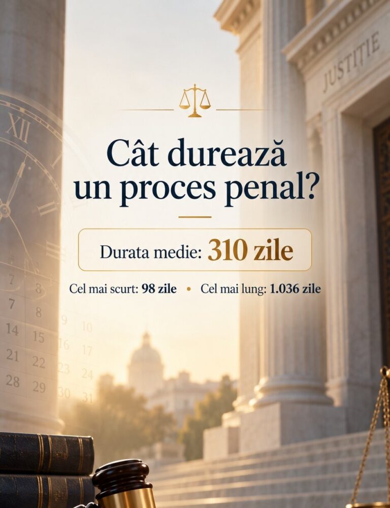 Cât durează un proces penal în România?